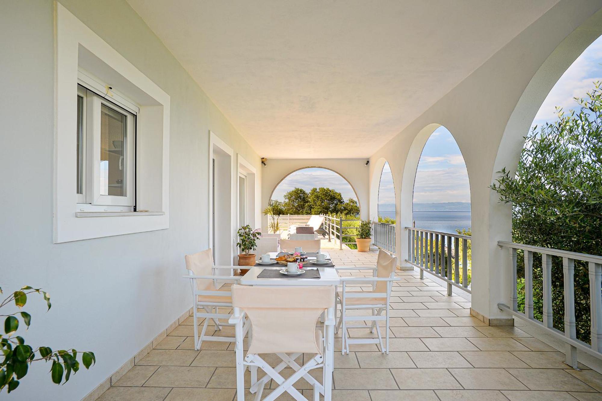 Villa Lioniskari Seaviews - Paxoi'S Private Pool Oasis Porto Ozias Exterior foto