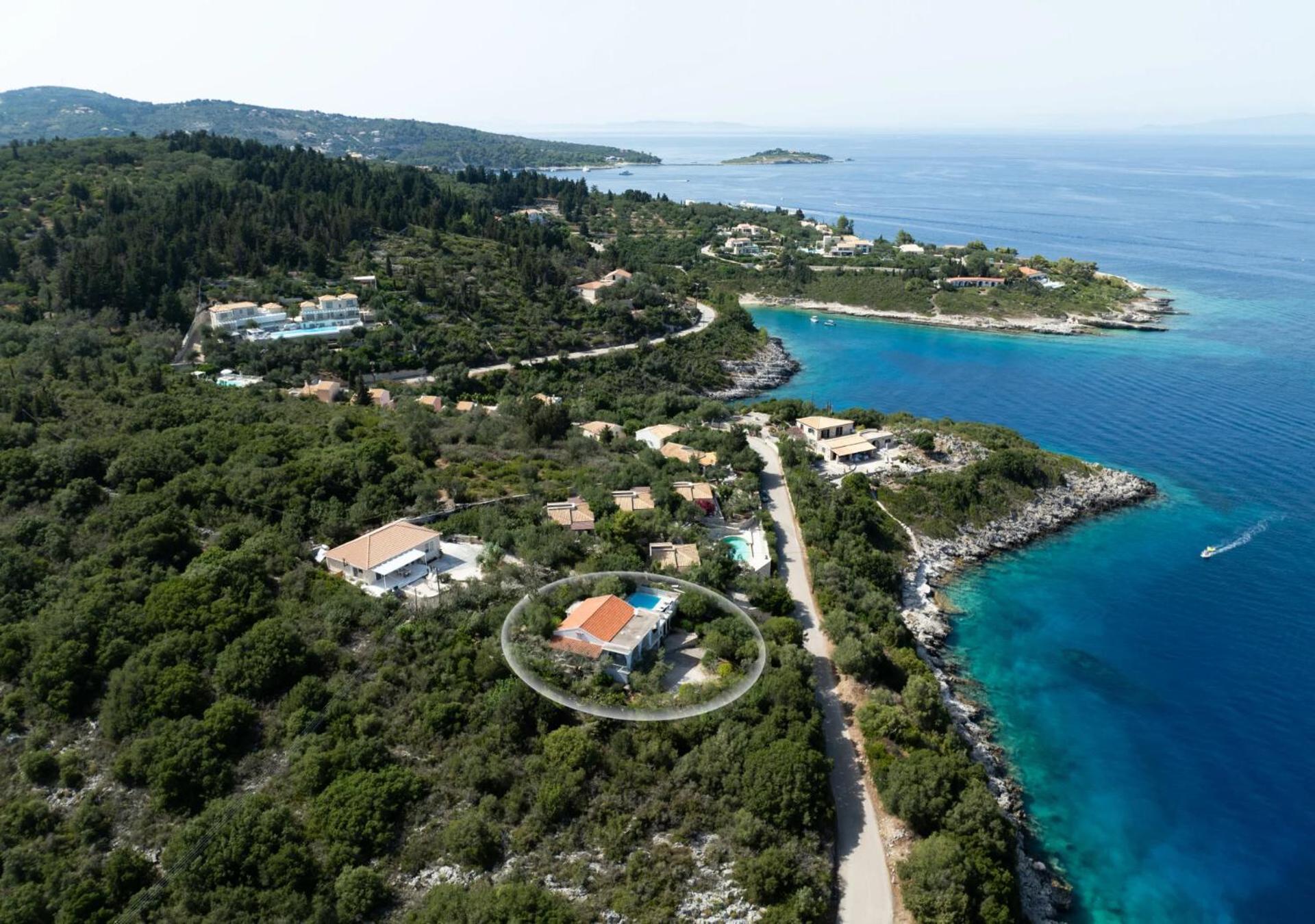 Villa Lioniskari Seaviews - Paxoi'S Private Pool Oasis Porto Ozias Exterior foto