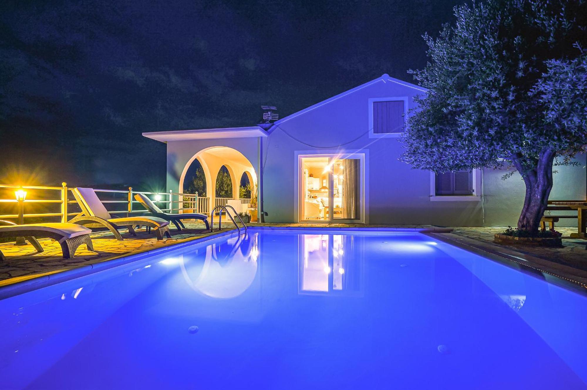 Villa Lioniskari Seaviews - Paxoi'S Private Pool Oasis Porto Ozias Exterior foto